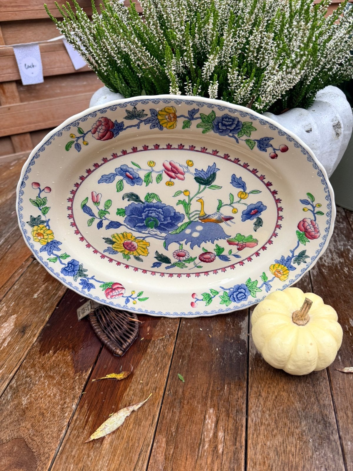 Mason’s Regency grootste serveerschaal 40x30 handmadd izgst, Antiek en Kunst, Ophalen