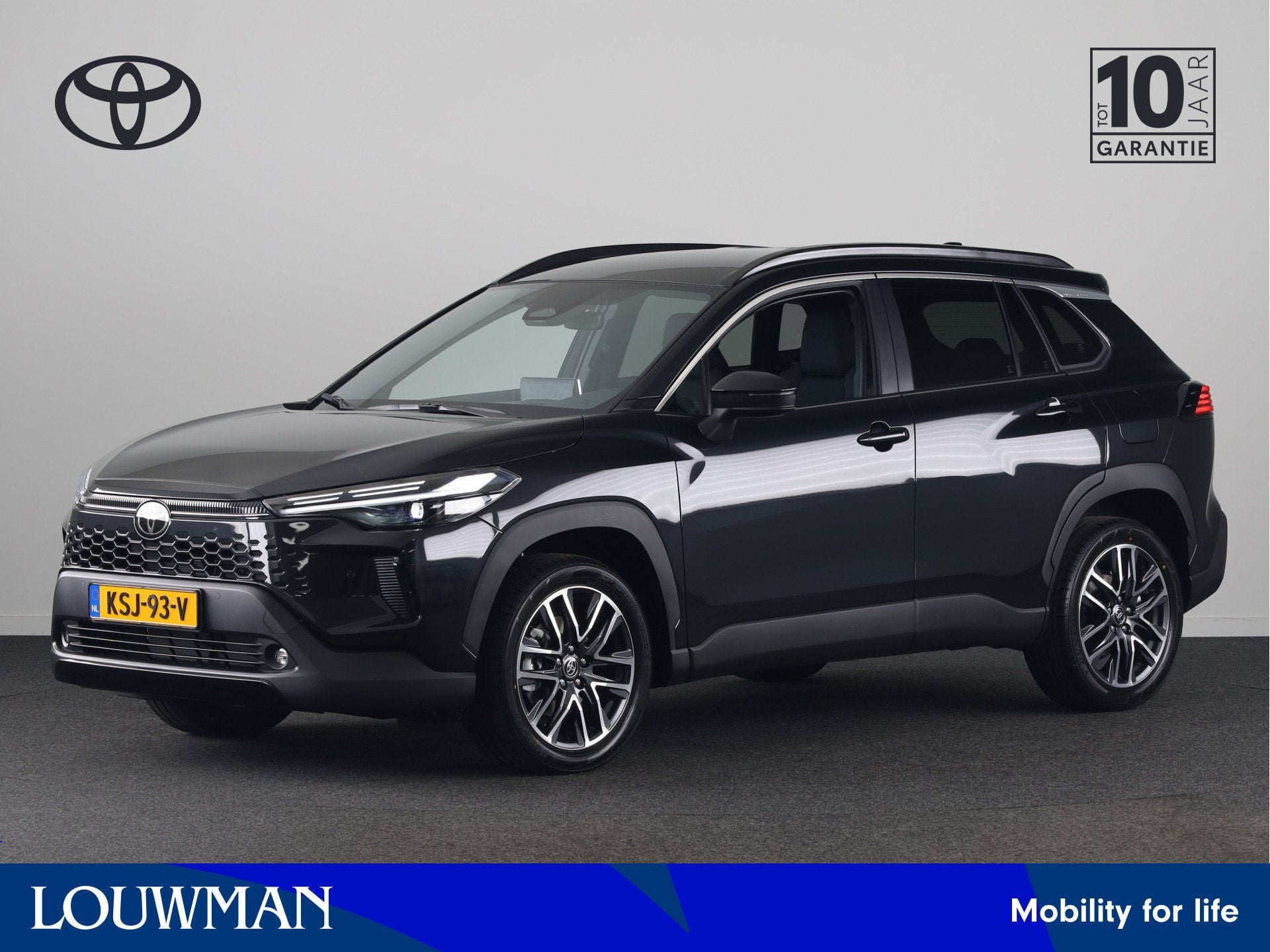 Toyota Corolla Cross Hybrid 140 Dynamic *DEMO* | Stuur-Stoel, Auto's, Stof, 4 cilinders, Zwart, Origineel Nederlands