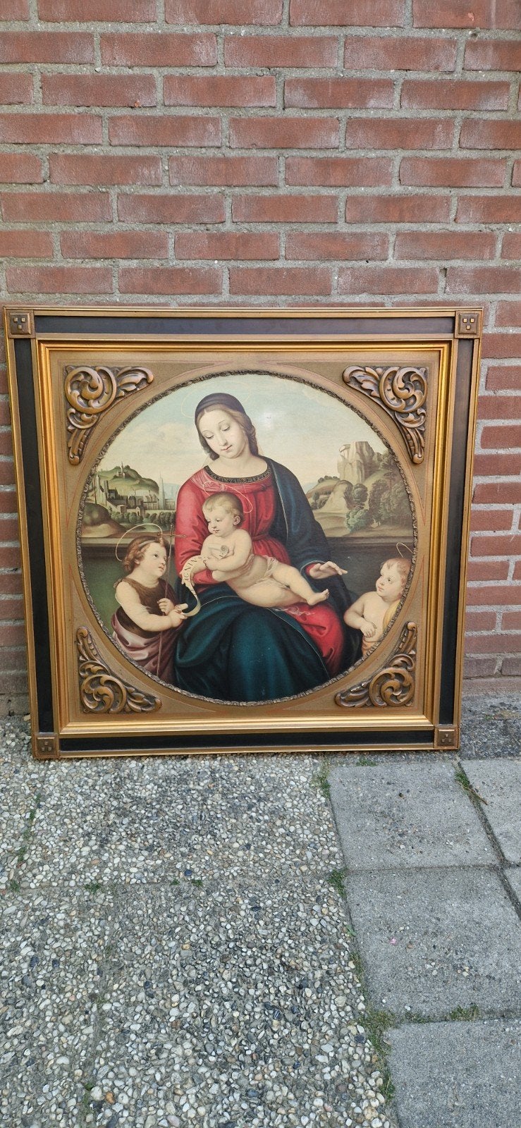 Oude afbeelding, Antiek en Kunst, Ophalen