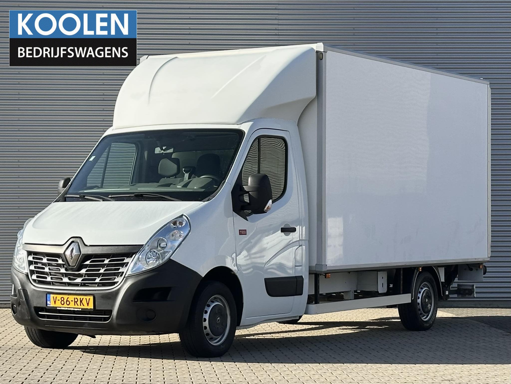Renault Master T35 2.3 dCi bakwagen met laadklep, Stof, Gebruikt, Euro 6, 4 cilinders