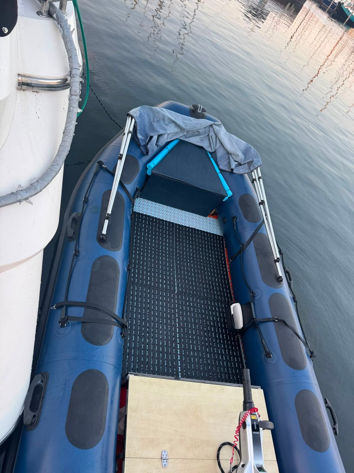 Vanguard rubberboot rib met Honda 40 /60 pk buitenboordmotor, Watersport en Boten, Overige merken, Aluminium, Ophalen of Verzenden