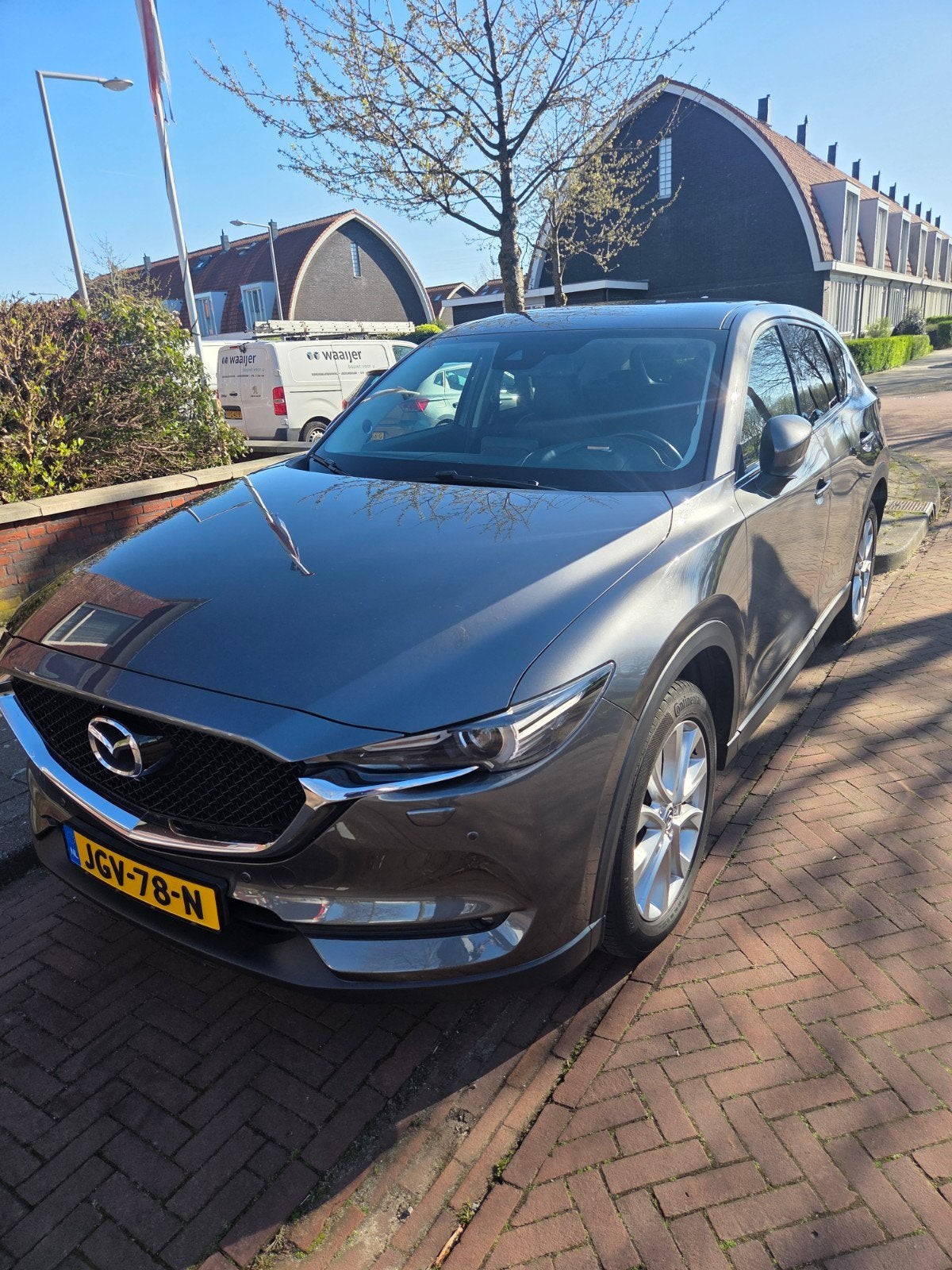 Mazda CX-5 2.0 Skyactiv-g 165pk 2WD Aut 2019 Grijs, 15 km/l, Zwart, 4 cilinders, 2000 kg