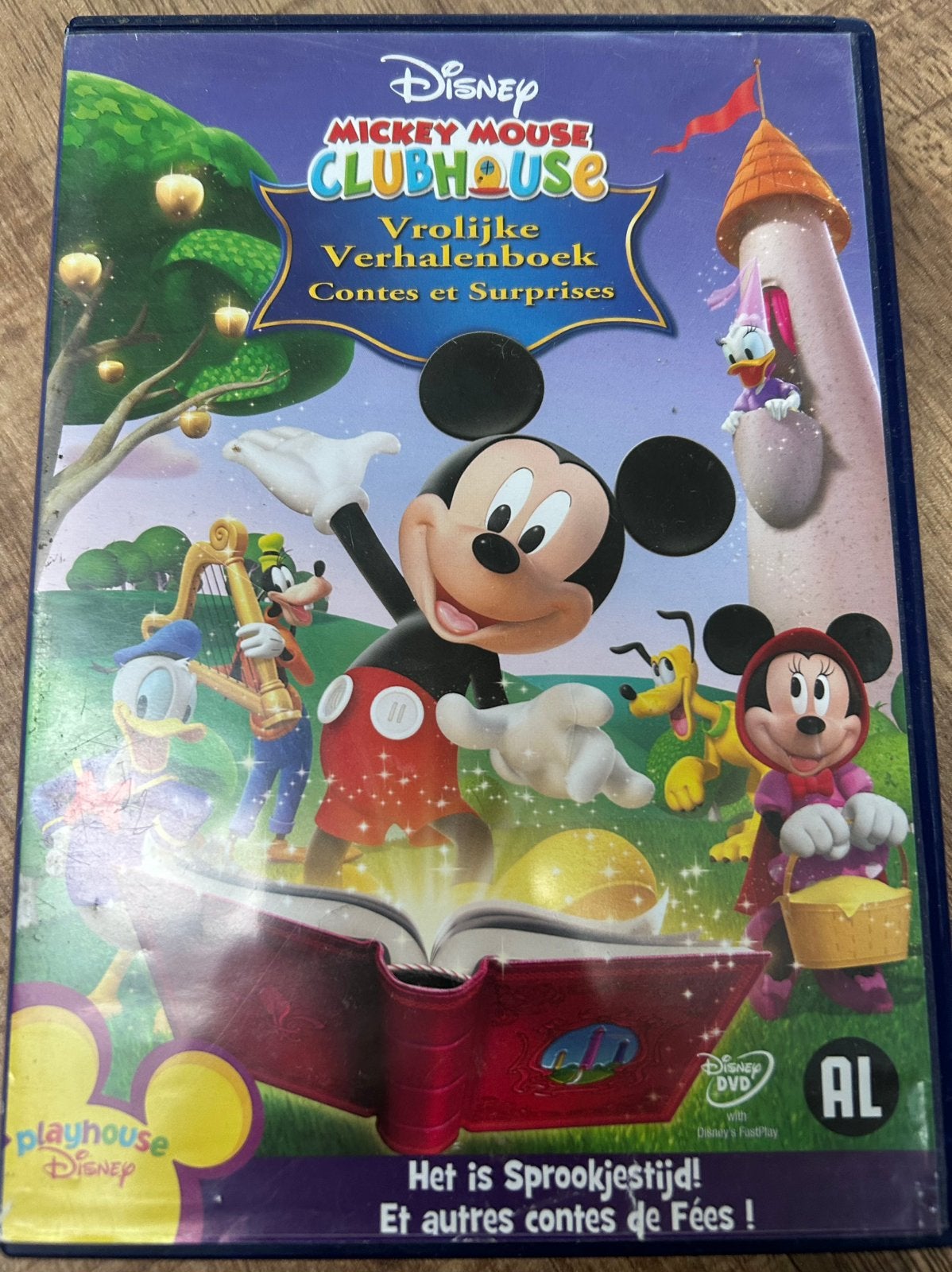 Mickey Mouse Clubhouse - Mickey's Vrolijke Verhalenboek (DVD, Alle leeftijden, Ophalen of Verzenden, Zo goed als nieuw