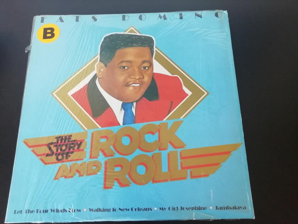 LP Fats Domino, 1960 tot 1980, Gebruikt, Ophalen of Verzenden, Inclusief binnenhoes
