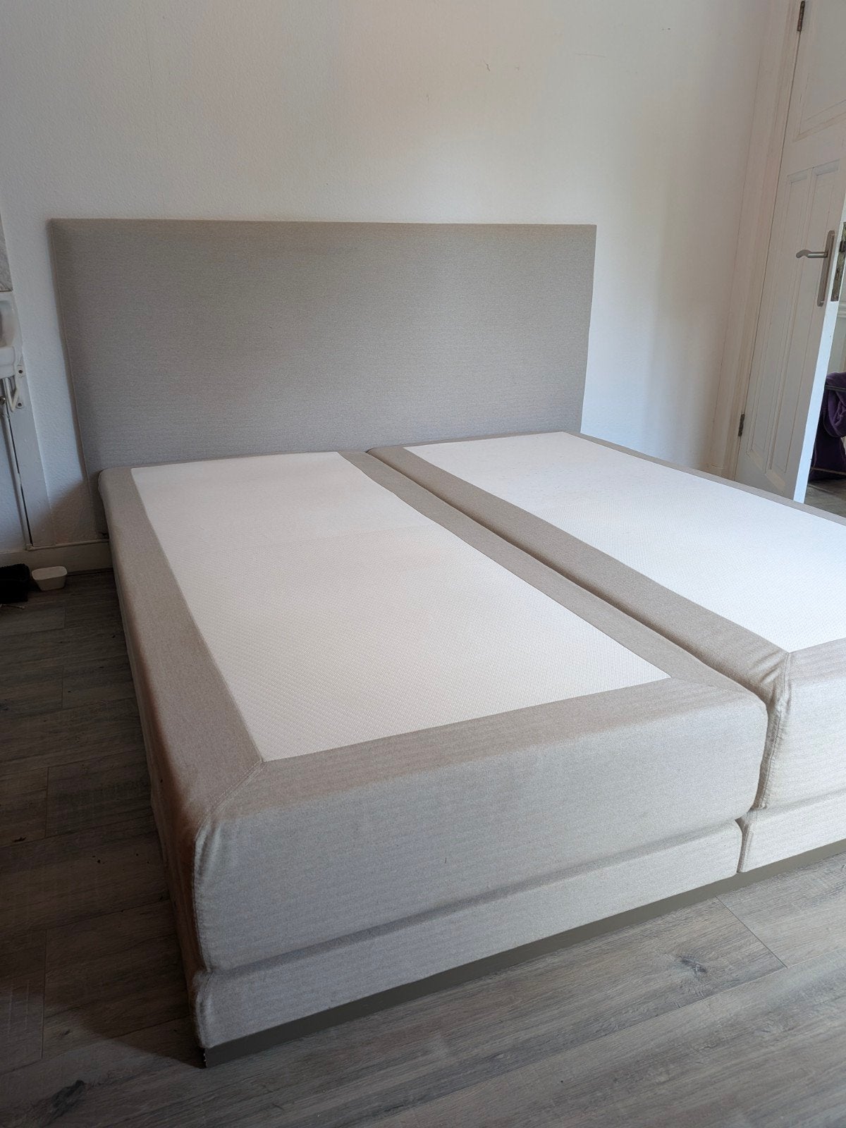 Lifestyle by VT Wonen Boxspring 180x200 cm Swiss Sense, Huis en Inrichting, Ophalen, Gebruikt, Beige, Tweepersoons