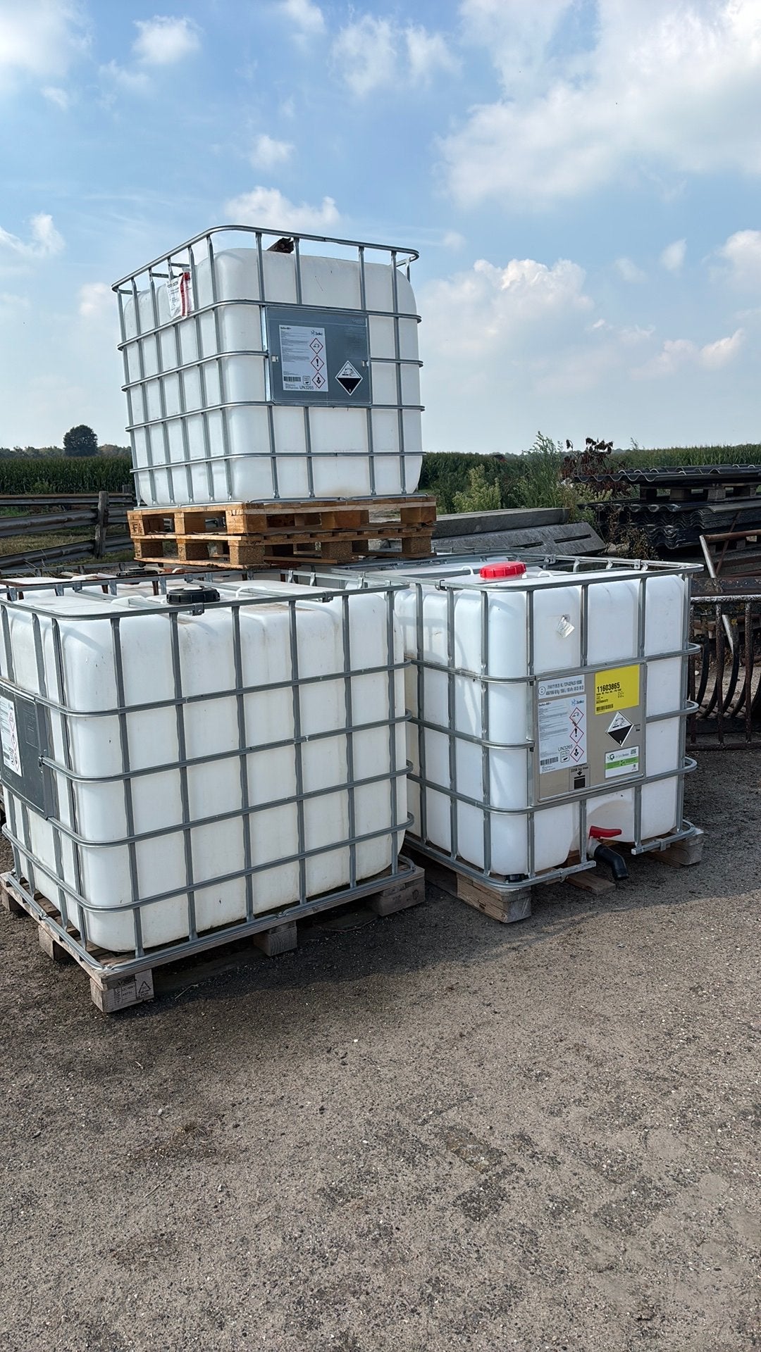 IBC vaten, Tuin en Terras, 150 liter of meer, Ophalen, Zo goed als nieuw