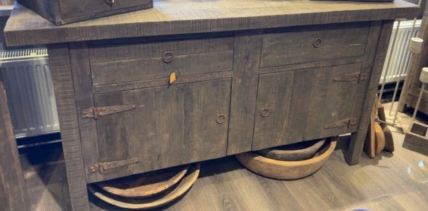 DRIFTWOOD DRESSOIR 160, Huis en Inrichting, Kasten | Dressoirs, Ophalen, Bv, 150 tot 200 cm, Breda