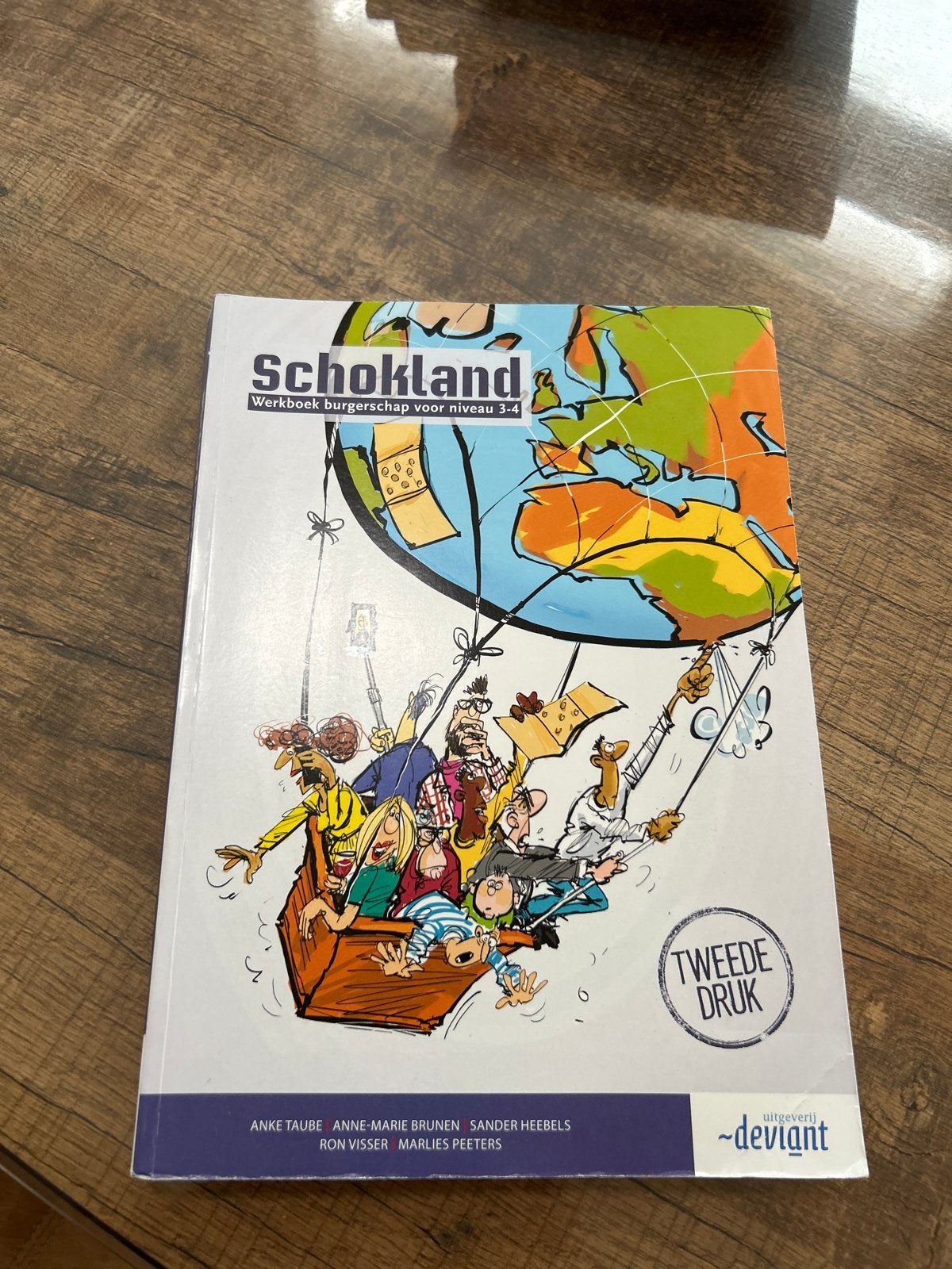 Schokland Werkboek burgerschap niveau 3-4 Tweede Druk, Boeken, Ophalen, Zo goed als nieuw, VMBO, Overige vakken