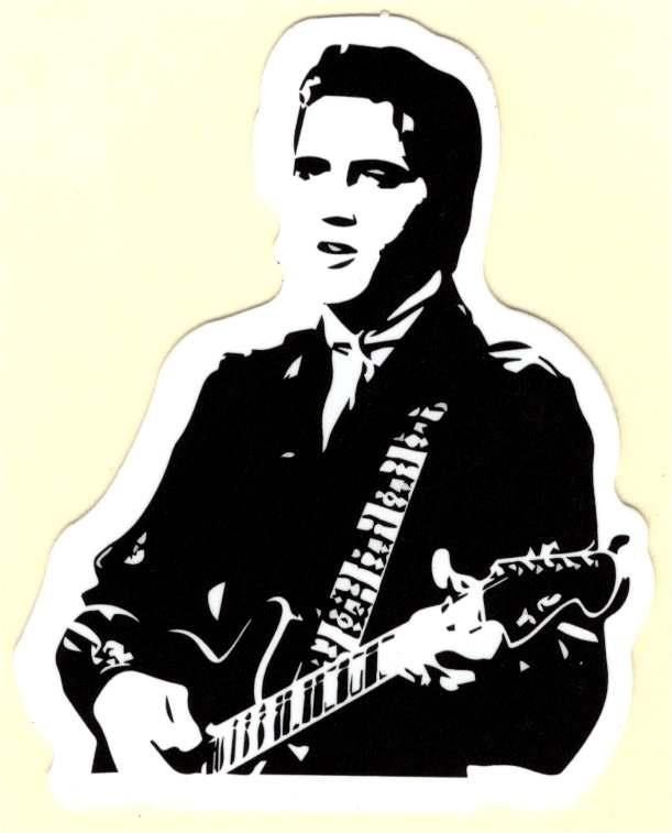 Elvis sticker #2, Verzenden, Nieuw, Foto of Kaart