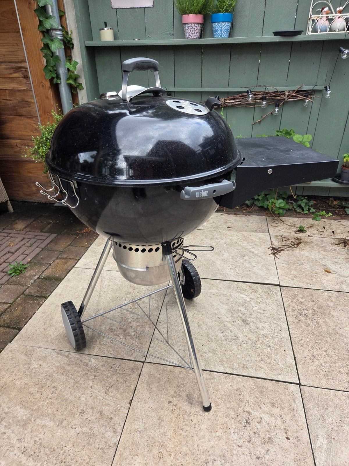 Weber Master-Touch 57 cm met accessoires, Tuin en Terras, Ophalen, Gebruikt, Weber Mastertouch
