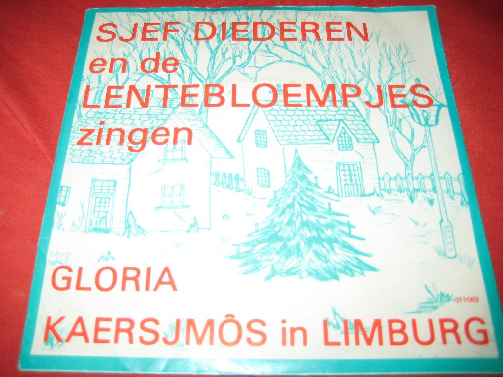 Sjef Diederen + De Lentebloemtjes: Gloria, Ophalen of Verzenden, Zo goed als nieuw, Pop