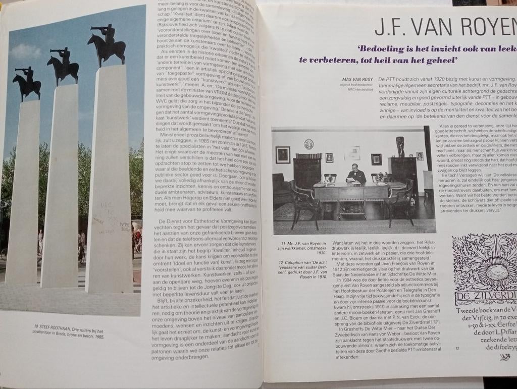 Kunst en vormgeving bij de PTT Michel de Klerk, Ophalen of Verzenden, Gelezen, Overige onderwerpen