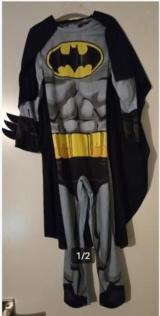Nieuw Batman outfit + masker mt 98 / 104, Kinderen en Baby's, Carnavalskleding en Verkleedspullen, Ophalen of Verzenden, Nieuw