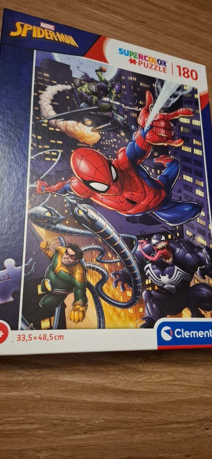 2 leuke spiderman puzzels, Ophalen, Meer dan 50 stukjes, Zo goed als nieuw, 6 jaar of ouder