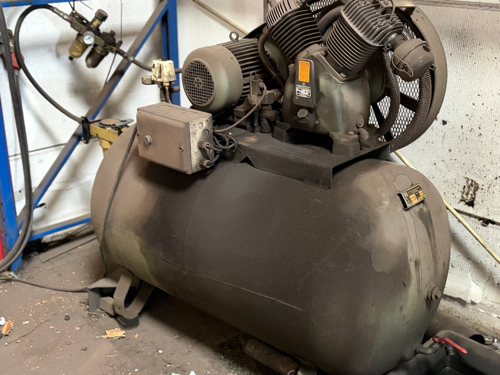 ALUP Kompressor 1982 - 16 bar, 500 liter inhoud, 100 liter of meer, Ophalen, Gebruikt, 10 bar of meer