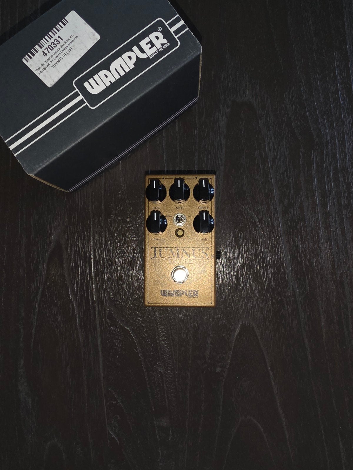 Wampler Tumnus Deluxe Overdrive Pedaal - Zo goed als nieuw, Muziek en Instrumenten, Effecten, Ophalen of Verzenden, Zo goed als nieuw