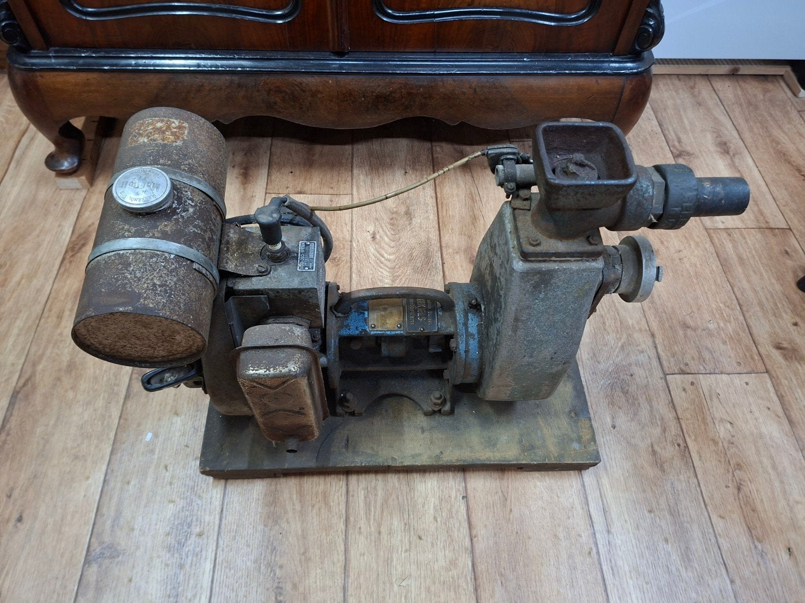 Vintage JLO Motorpomp - SUD-JLO-WERK München uit Amsterdam, Ophalen