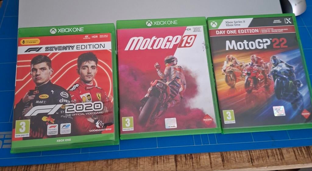 3 Racegames Xbox one, 2 spelers, Ophalen of Verzenden, Zo goed als nieuw, Vanaf 3 jaar