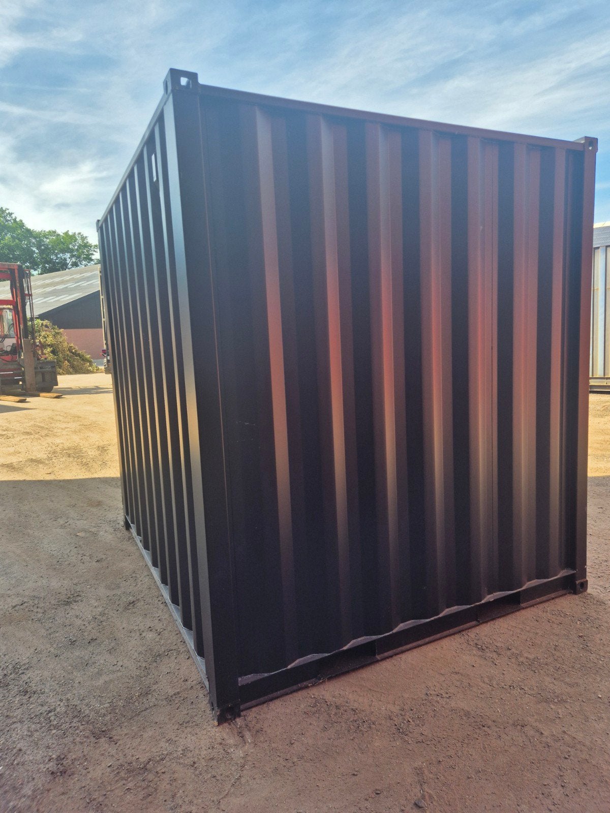 9ft opslagcontainer zeecontainer opslag zwart, Ophalen of Verzenden