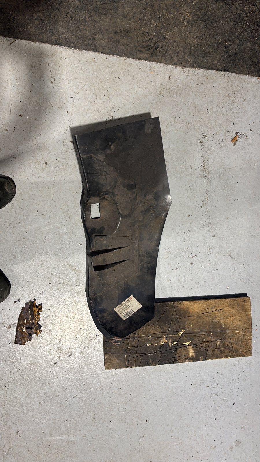 Vw kever inlas deel chassis steun, Volkswagen, Nieuw, Ophalen of Verzenden, Spatbord