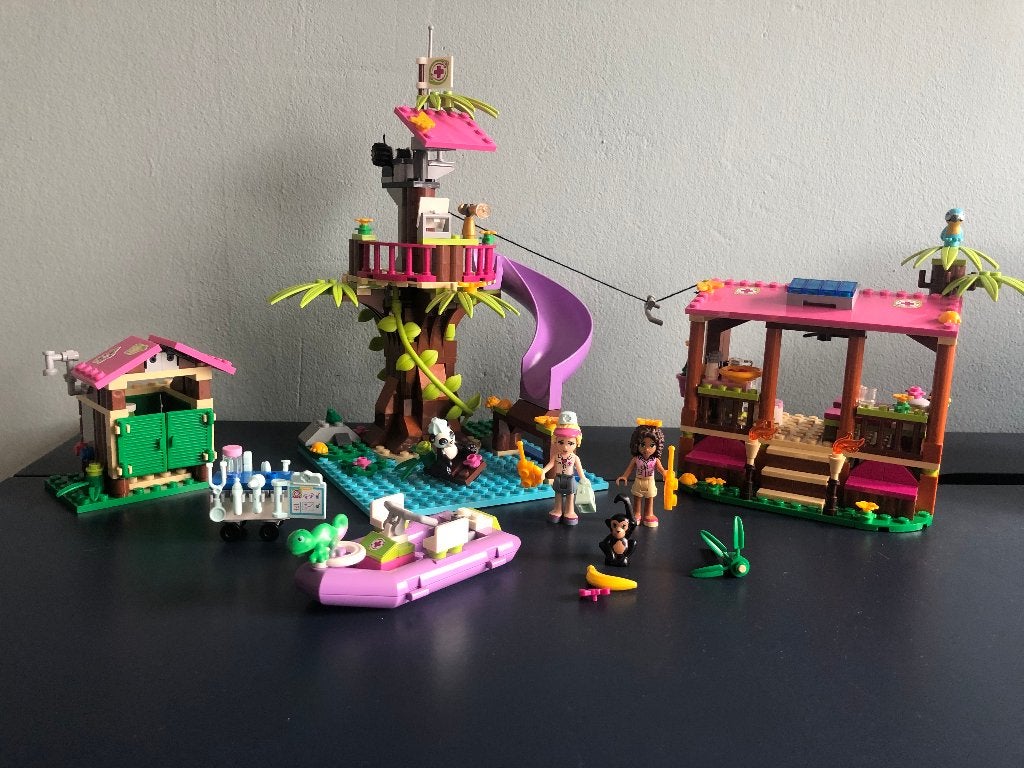 Lego Friends : Jungle Reddingsbasis - 41038, Compleet, Lego, Friends, Ophalen of Verzenden