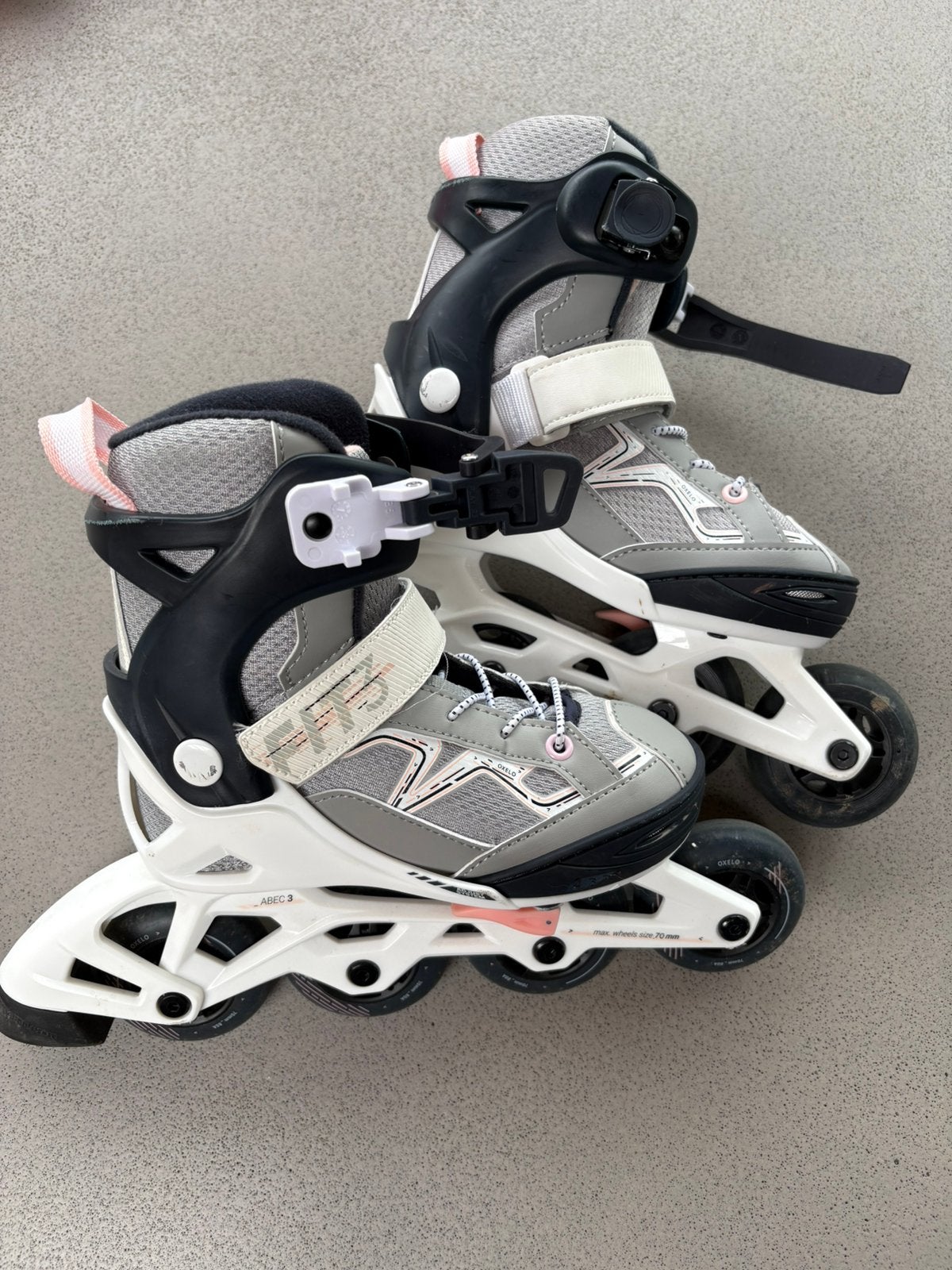 OXELO kinderskates maat 29 - 32, Verstelbaar, Kinderen, Ophalen of Verzenden, Zo goed als nieuw