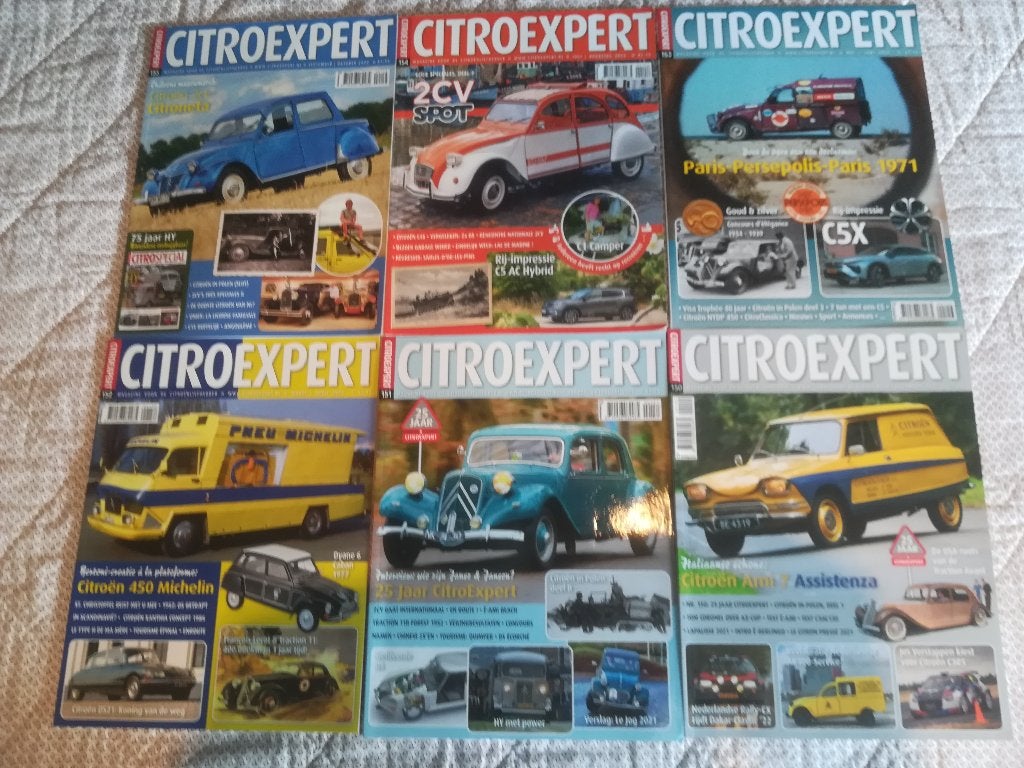 22x CITROExpert, Diverse auteurs, Citroën, Ophalen, Gelezen