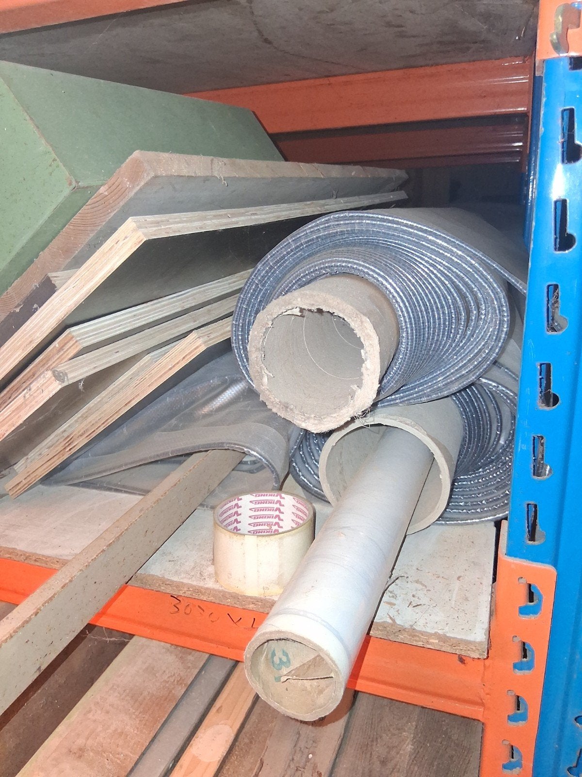 Partij rollen met STEVIGE FOLIE ZEIL PLASTIC stevige rand., Ophalen, 15 m² of meer, Zeil