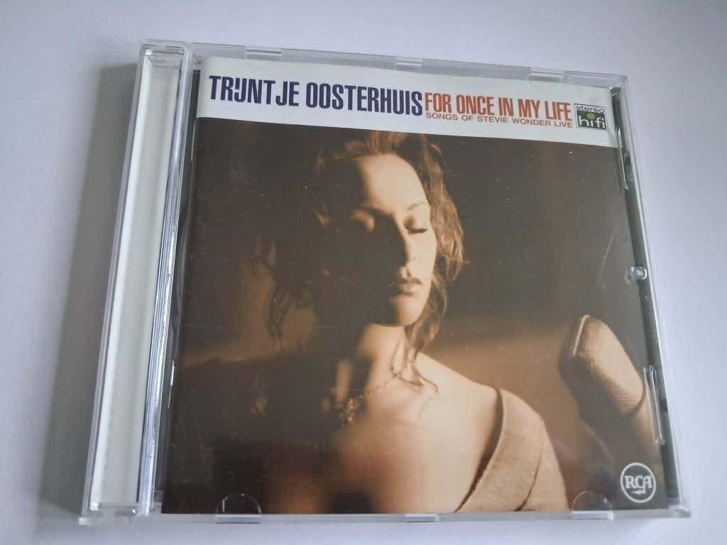 Trijntje Oosterhuis - For Once In My Life, Gebruikt, Ophalen of Verzenden, Soul, Album