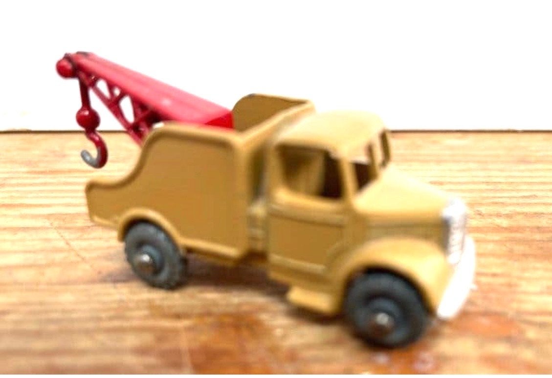Vintage Matchbox Lesney Sleepy Service Wrecker Kraanwagen, Ophalen of Verzenden, Gebruikt