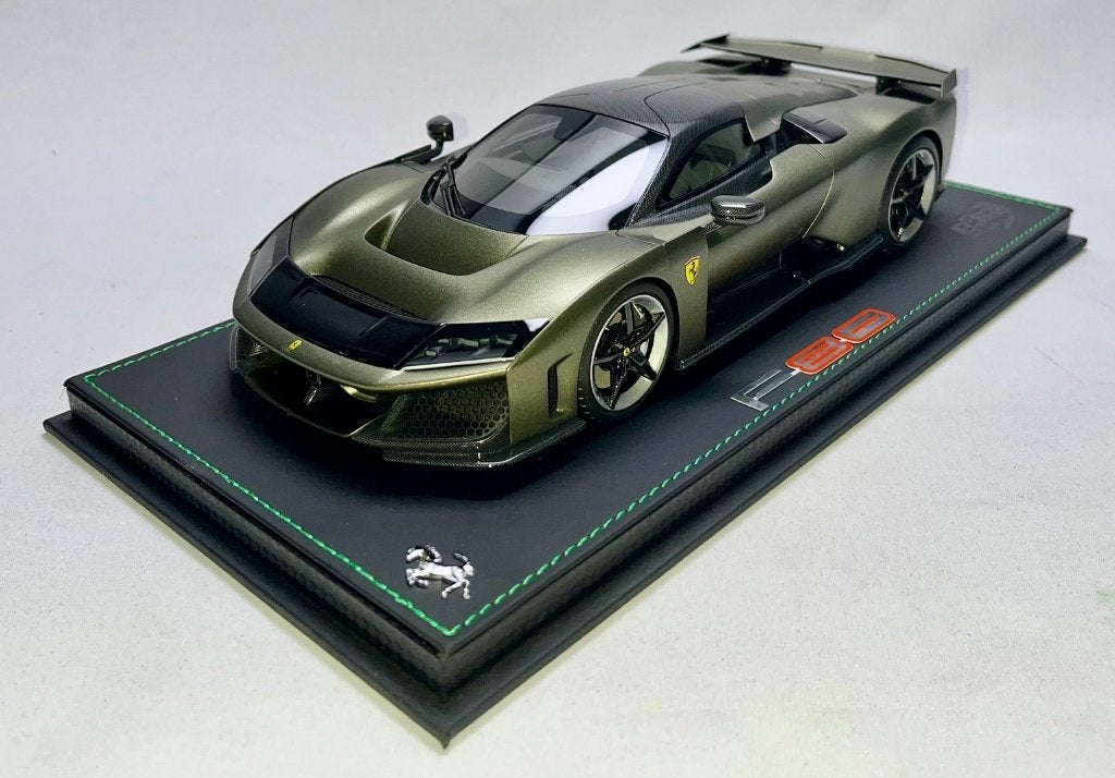 Ferrari F80 Verde Manzoni Opaco 1:18 P18253I1 van BBR, Ophalen of Verzenden, Nieuw, Auto, Overige merken