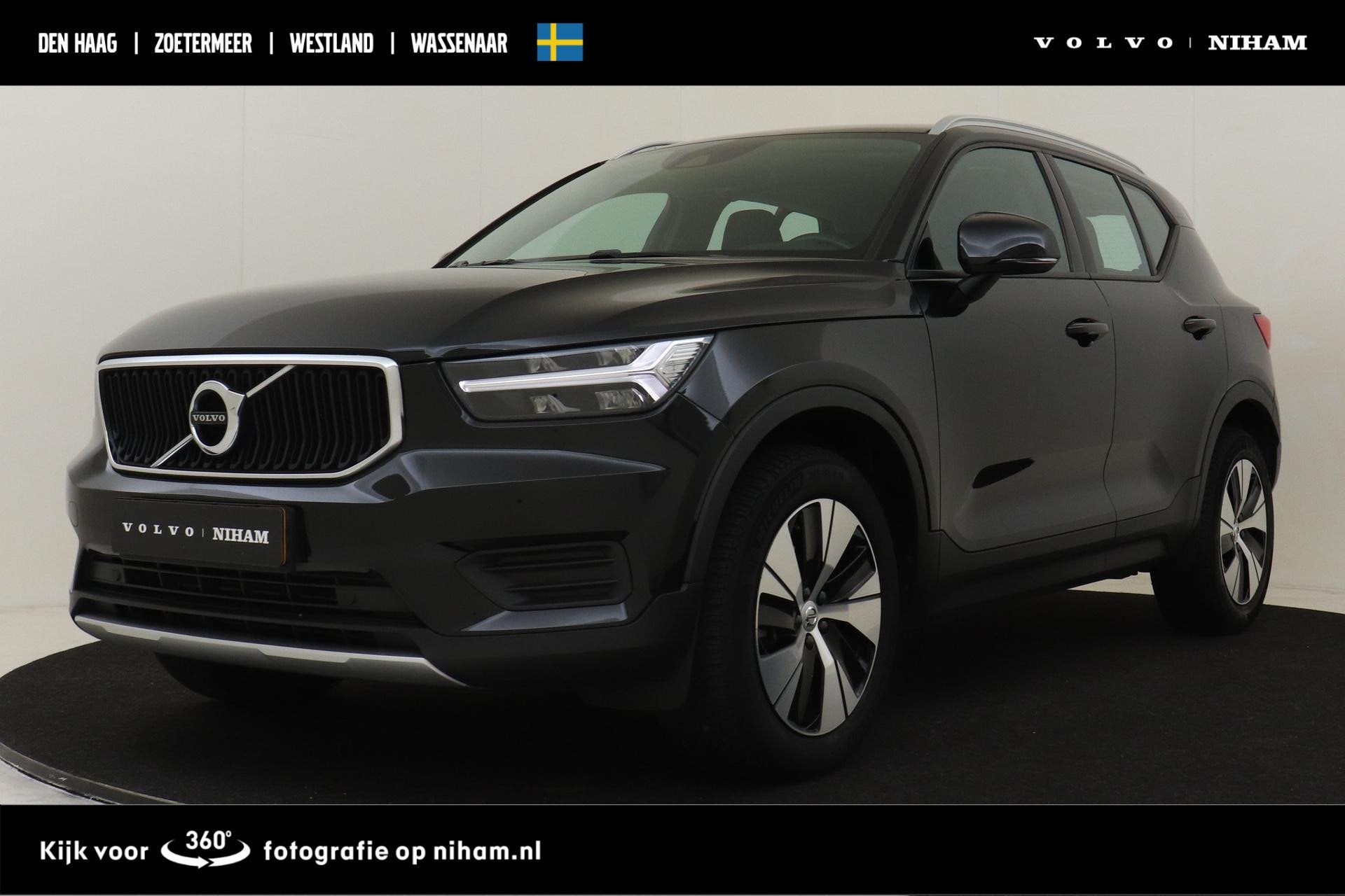 Volvo XC40 T2 AUT. MOMENTUM -CRUISE|CARPLAY|NAVI|LED|PDC.A|T, Auto's, 12 maanden, Gebruikt, Euro 6, Leder en Stof