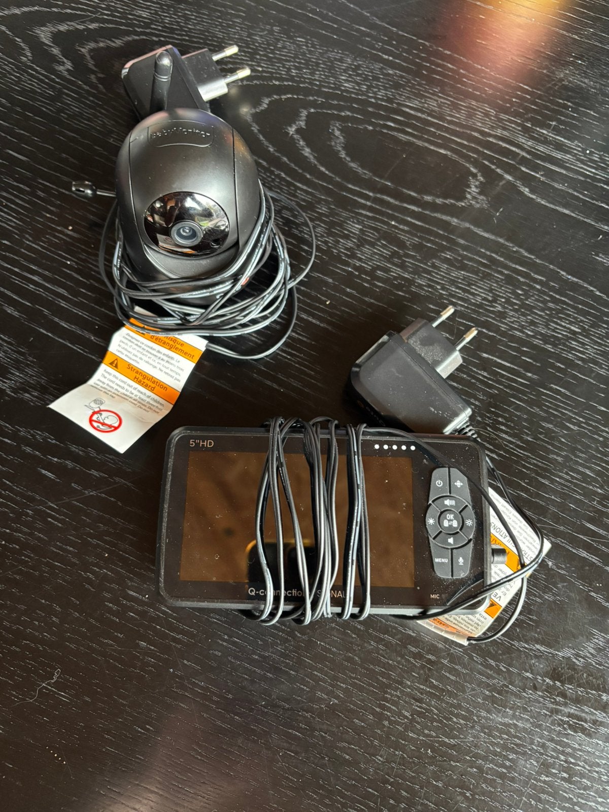 Qute Babyfoon Q-Connection Signal - Zwart, Ophalen, Gebruikt, Camera