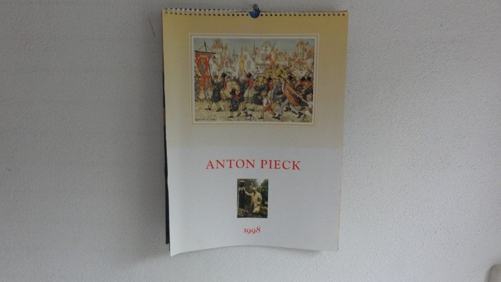 Kalender Anton Pieck 1998, Ophalen of Verzenden, Maandkalender, Zo goed als nieuw