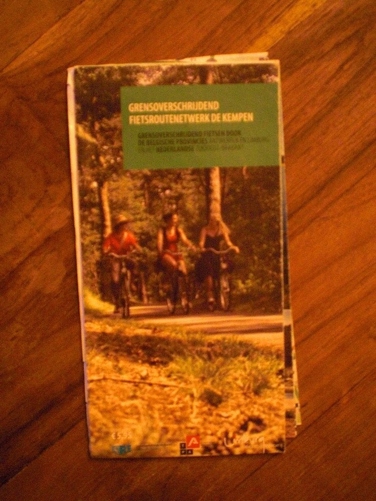 Fietsroutenetwerk De Kempen. (Fietskaart)., Overige merken, Europa, Ophalen of Verzenden, Zo goed als nieuw