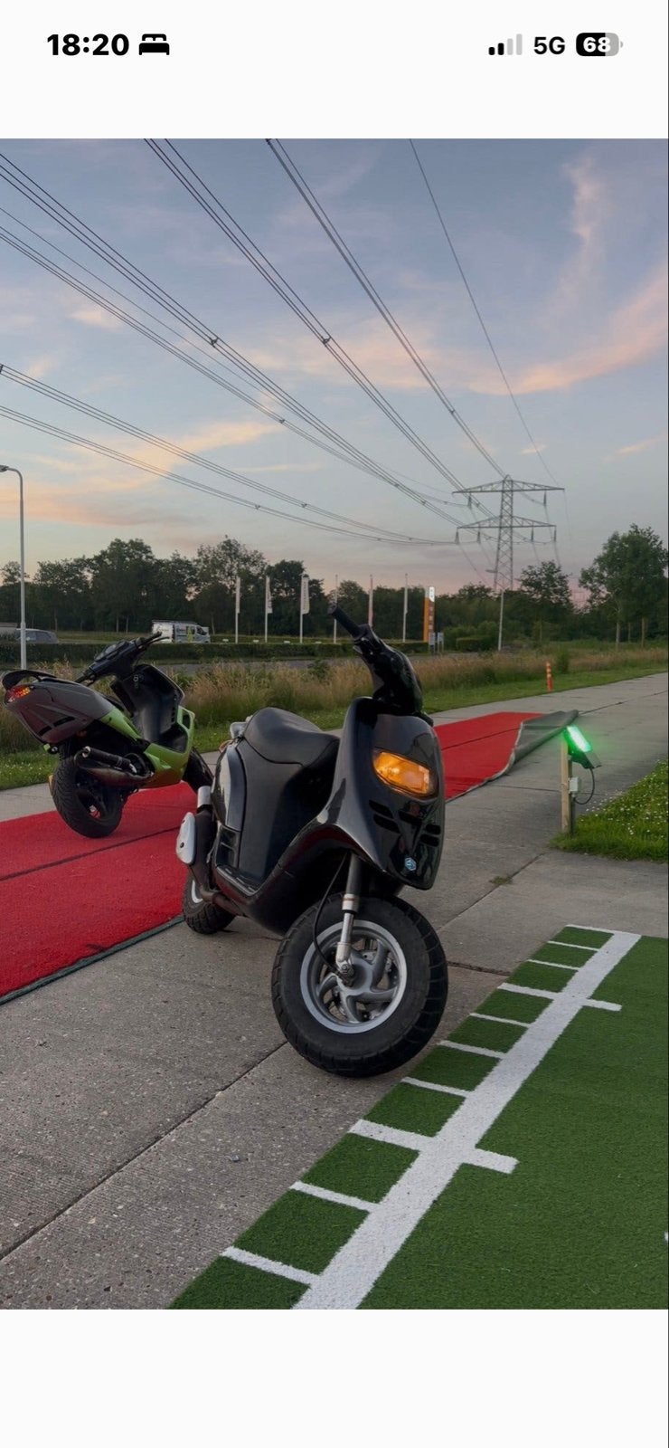 Piaggio Typhoon 70cc met wok, Ophalen of Verzenden, Gebruikt, Tweetakt, Piaggio