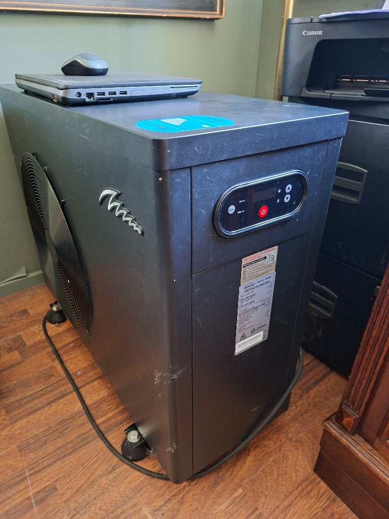Warmtepomp voor Zwembad Inverter 9 kw, Tuin en Terras, Zwembad-toebehoren, Ophalen, Zo goed als nieuw, Verwarming