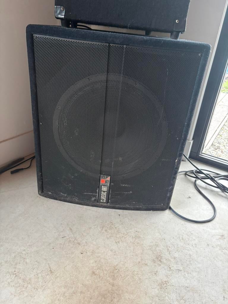 Subwoofer, Subwoofer, Zo goed als nieuw, 120 watt of meer, Ophalen