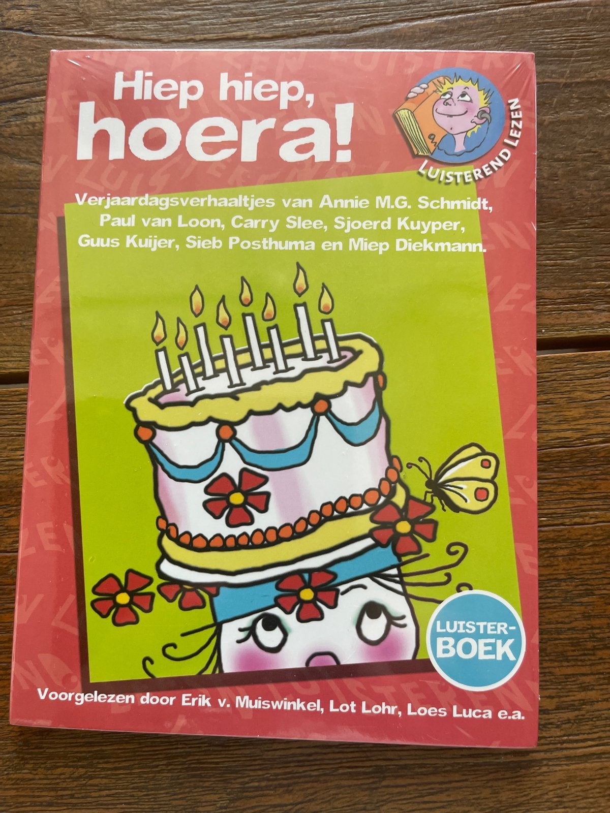 Hiep hiep, hoera! Luisterboek - Verjaardagsverhaaltjes, Ophalen of Verzenden, Nieuw, Fictie