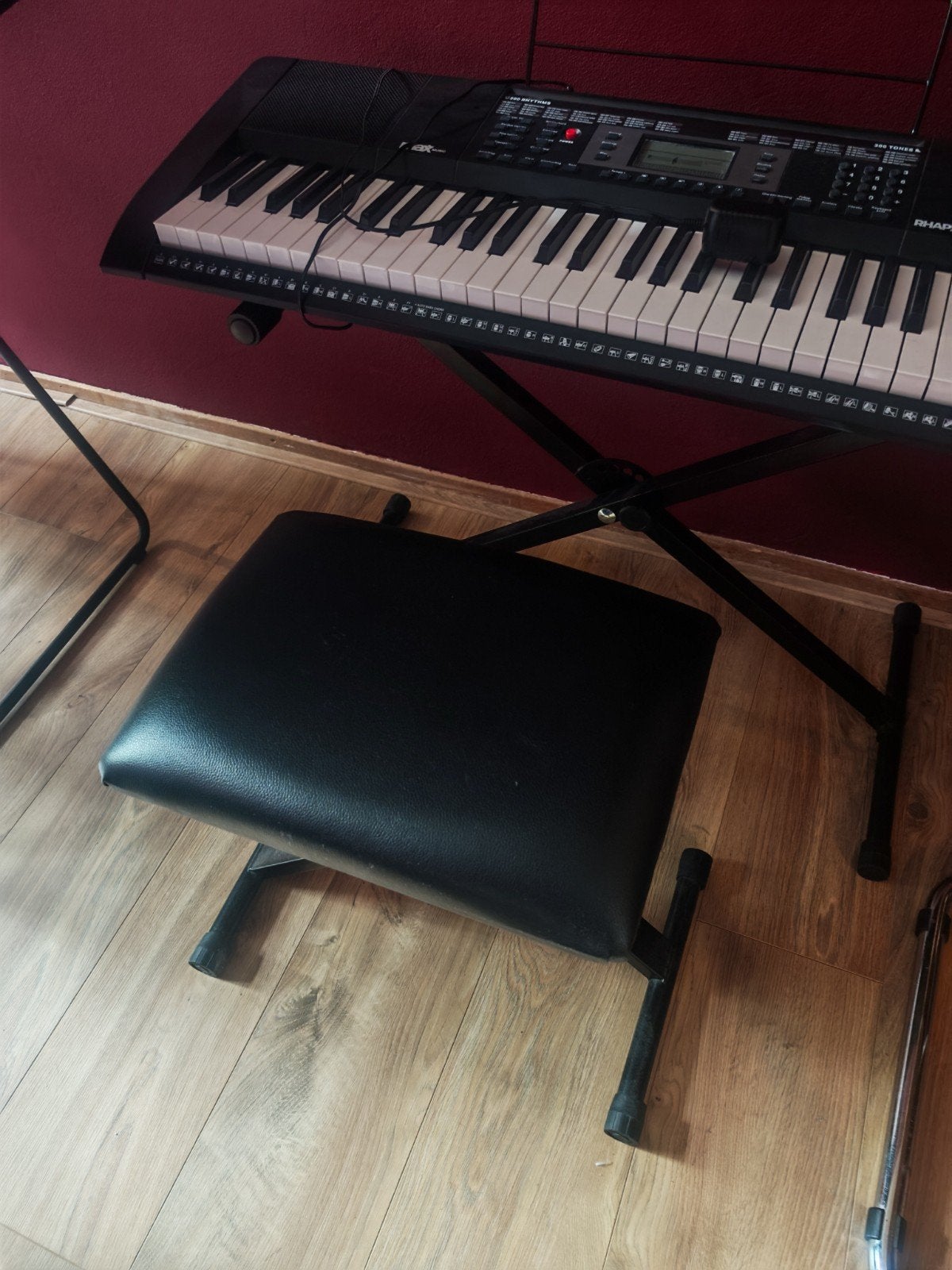 Rhapsody 61L Keyboard incl. krukje, koptelefoon & microfoon, Ophalen, Zo goed als nieuw, 61 toetsen, Overige merken