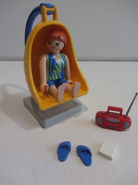 Playmobil Vrouw in schommelstoel – 3234, Ophalen, Gebruikt, Losse onderdelen