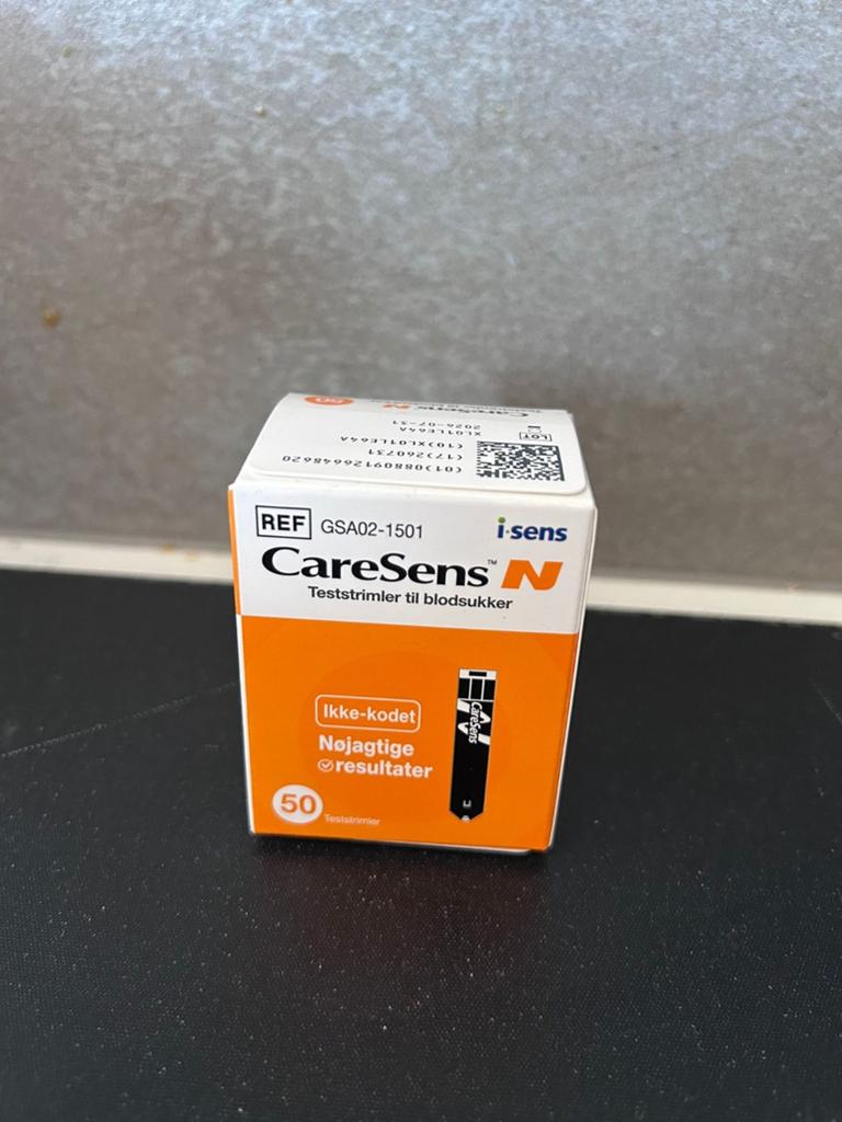 CareSens N Bloedsuiker Teststrips - 50 stuks, Diversen, Verpleegmiddelen, Ophalen of Verzenden, Nieuw