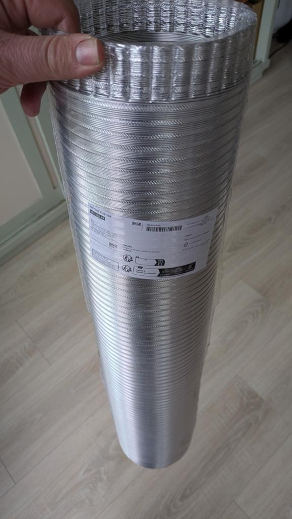 IKEA NYTTIG TUB 150 Flexibele afvoerpijp voor afzuigkap, Ophalen, Nieuw