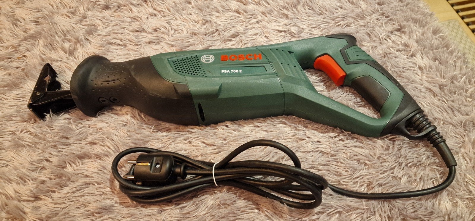 Bosch PSA 700 E | Reciprozaag / Decoupeerzaag 710W | Zgan, 70 mm of meer, 600 tot 1200 watt, Ophalen of Verzenden, Zo goed als nieuw