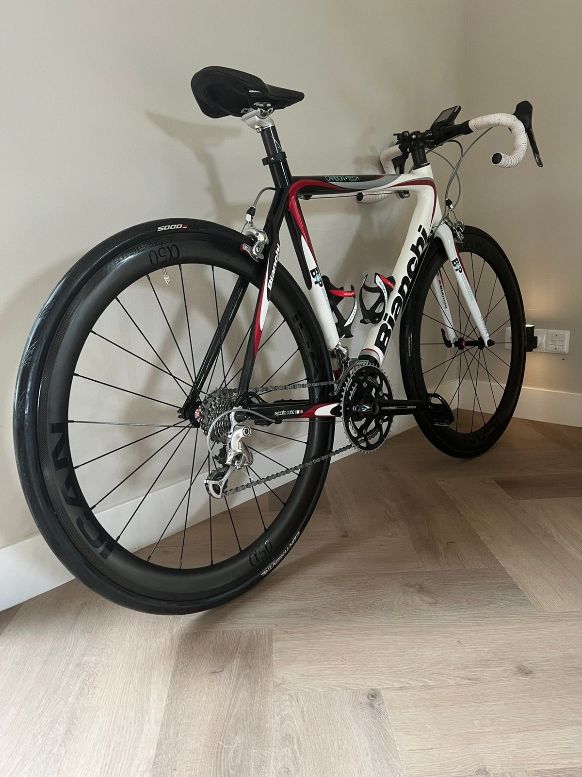 Bianchi racefiets volledig carbon | Maat 56 Shimano Ultegra, Fietsen en Brommers, Gebruikt, Meer dan 20 versnellingen, 53 tot 57 cm