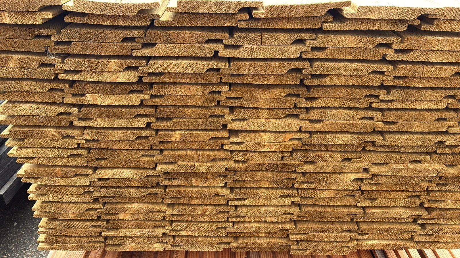 Nieuwe Scandinavische Vuren Rabat Planken - 50m², Ophalen