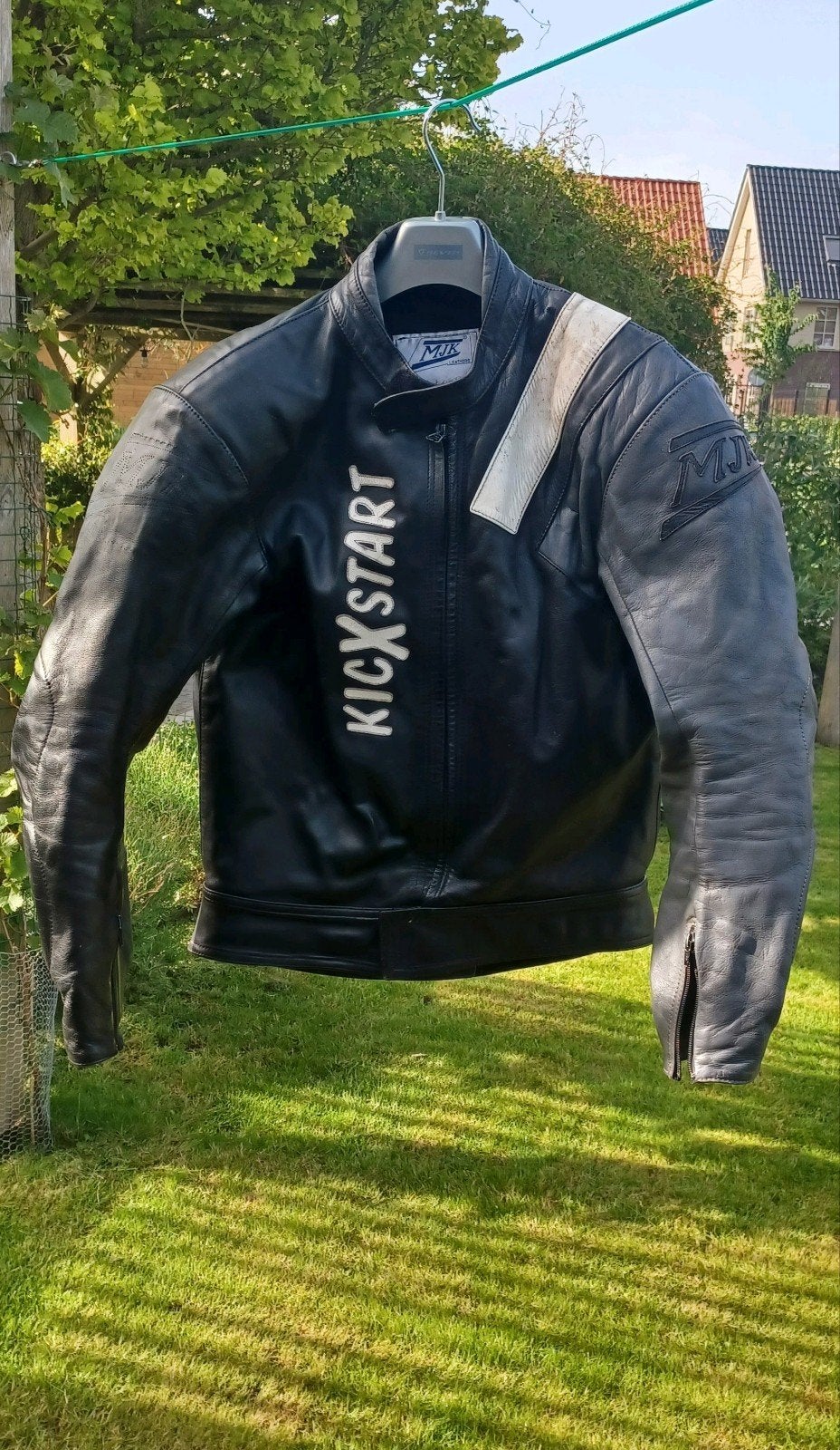 Leren motorpak XL, Motoren, Ophalen of Verzenden, Tweedehands, Combipak