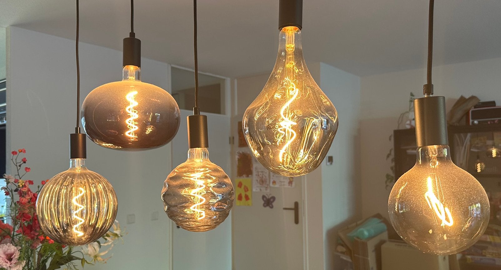 Lamp (eettafel), Ophalen, Gebruikt, Glas