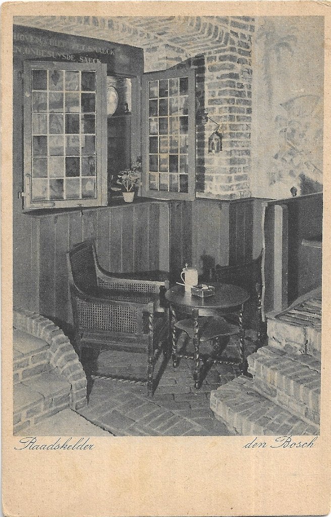 AK Den Bosch - Raadskelder, Verzenden, Voor 1920, Ongelopen, Noord-Brabant