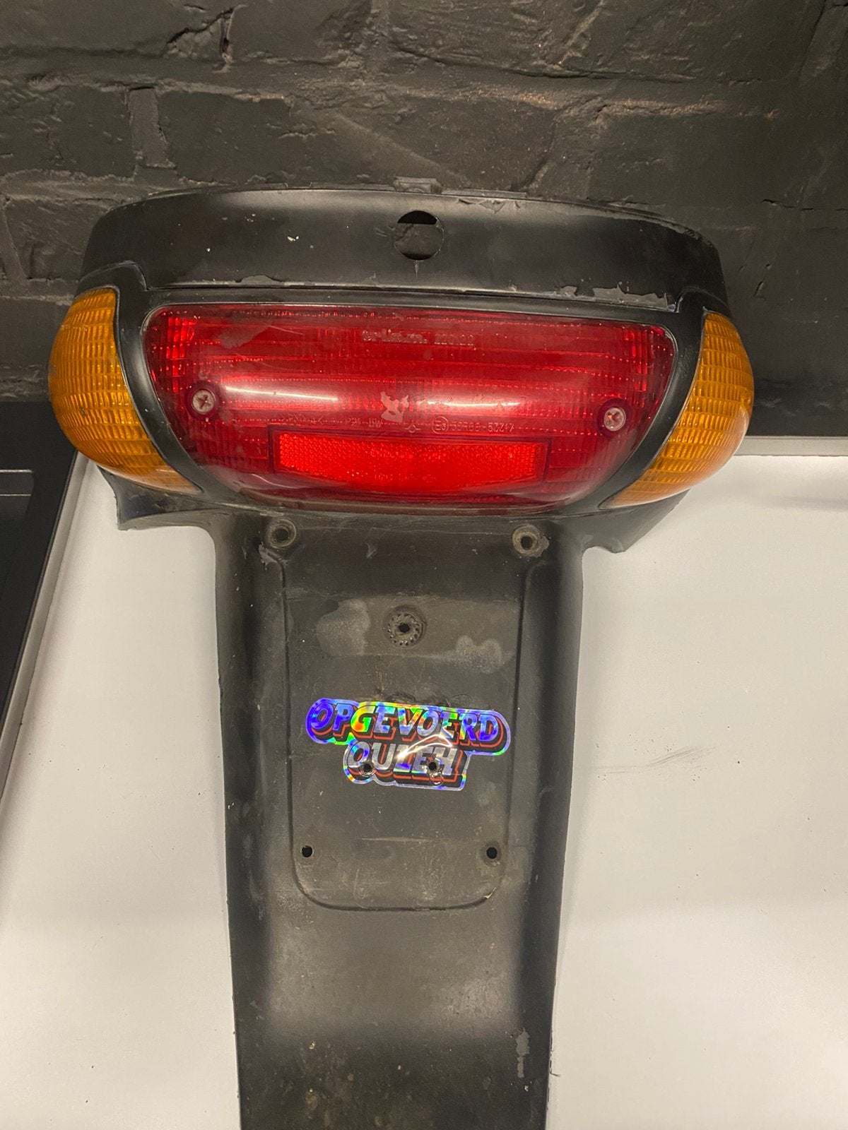 Zip type 3 achterlicht met spatbord, Ophalen of Verzenden, Gebruikt, Piaggio